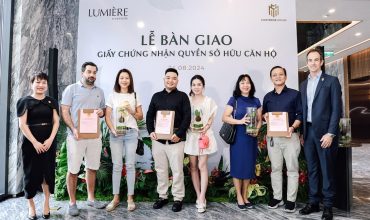 Cư dân Masteri Lumiere Riverside Nhận Sổ Hồng